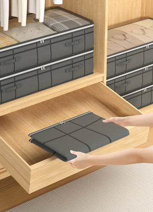 1PC large clothes storage bag under bed Foldable quilt clothes storage bag doggy bag Bedroom dormitory organizer bag