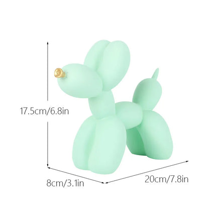 Nordic Balloon Dog Figurines