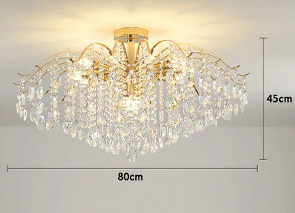 Modern Luxury Crystal Ceiling Chandelier Ceiling Lamp