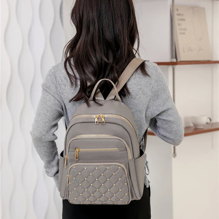 Fashion Bagpack Women High Quality Nylon Backpacks Female Big Travel Back Pack Large School Bags for Teenage Girls Shoulder Bag
