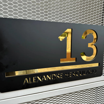 Customized Sign Outdoor House Numbers Plate