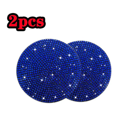 Diamond Car Coaster Water Cup Slot Non-Slip Mat