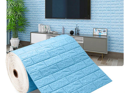 Antique Foam Brick Wallpaper