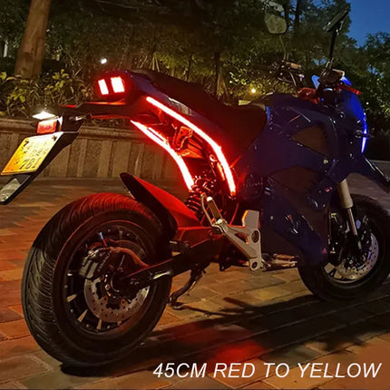 2pcs Motorcycle Turn Signal Lights LED Daytime Running Lights