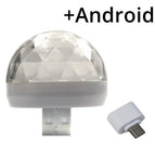 With Android plug