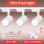 3Pcs White Body-Set / 12W warm light