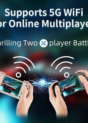 ANBERNIC RG40XX H Handheld Game Console 4.0-in 640*480 IPS Screen 3200mAh 64 Bit System With RGB Light Built in 5K+Games RG40XXH