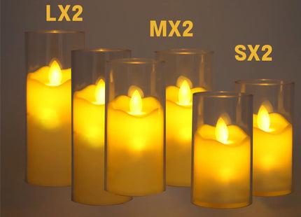 6Pcs Led Flameless Electric candles