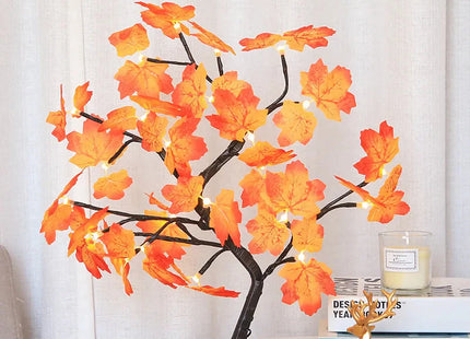 LED Rose Leaf Table Lamp