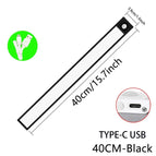 Black-40cm TYPE-C / 3colors in one lamp