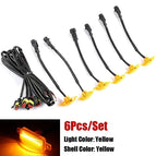 6Pcs Yellow Yellow