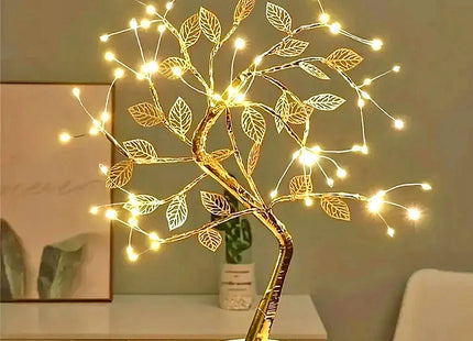 LED Rose Leaf Table Lamp
