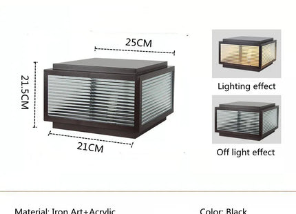Outdoor LED Solar Door Lamp Waterproof