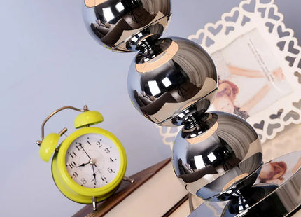 Modern Table Lamp Living Room Silver Gold