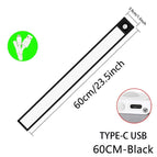 Black-60cm TYPE-C / 3colors in one lamp