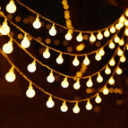 Warm White / 3M 20Leds / EU Plug