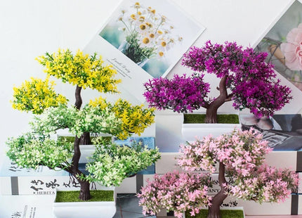 Artificial Plants Bonsai Small Tree Pot