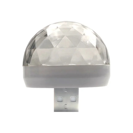 Mini Colorful Music Sound Car LED USB