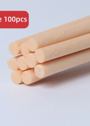 100Pcs Reed Diffuser Sticks Set 3mm 8inch Fiber Reed Diffuser Sticks Fragrance for Bedroom Office Bathroom Home