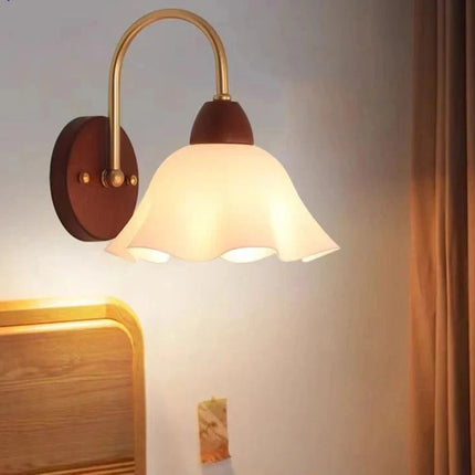 Modern Indoor Wall Light Lamp Suitable Light Fixture Wooden Vintage