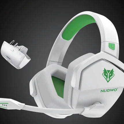 NUBWO G06 Pro Wireless Gaming Headset with Charging Station for Headset and PS5 Controller