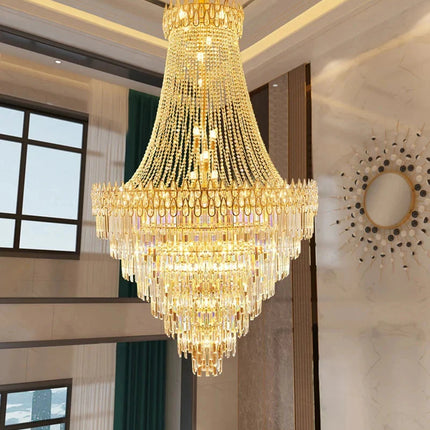 Modern Crystal Chandelier Wedding Hall Villa Hotel Hall Living Room