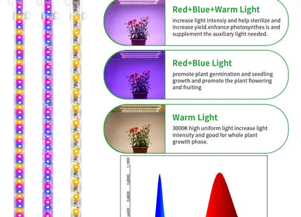 Led Grow Light USB DC5V Timer Phyto Lamp For Plants