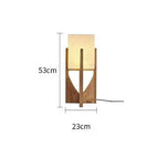 Walnut color 53cm / 100-260v / Cold light