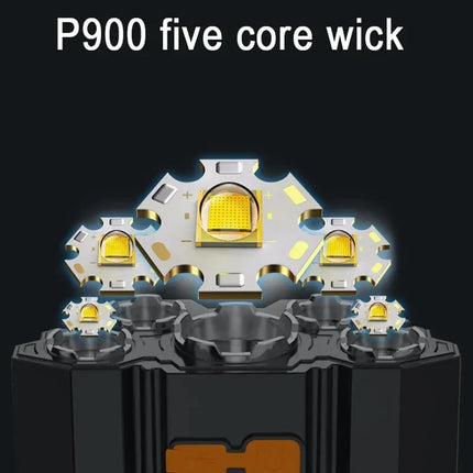5 LED Headlamp Rechargeable