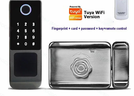 Wifi Fingerprint Smart Door Lock Outdoor