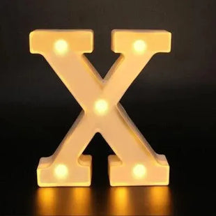 Alphabet LED Night Lights Number Letter Lamp