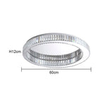 Dia60cm chrome / Remote dimmable