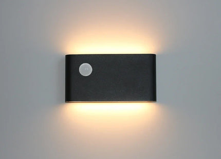 Modern LED Outdoor Motion Sensor Waterproof Wall Lamp