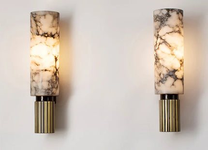 Modern Luxury Natural Marble Wall Lamp