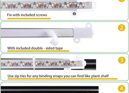 Led Grow Light USB DC5V Timer Phyto Lamp For Plants