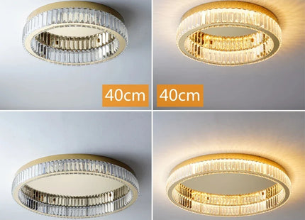Modern Gold Crystal  Ceiling Chandelier  Led Indoor Lighting Decor