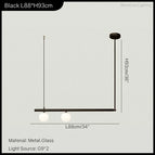 Black 2 heads / White glass / Warm Light
