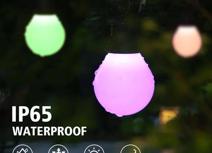 Smart G40 LED Bulb String 15M/30M 25/50 Bulbs Decor Light