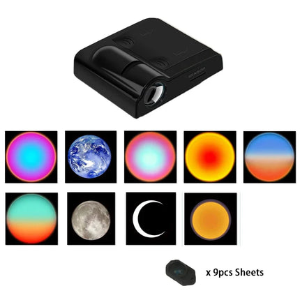 Planet Projection Lamp Earth Sun Beach Galaxy Aurora Landscape