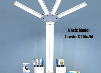 3in1 Multifunction Table Lamp LED Four-headed Folding