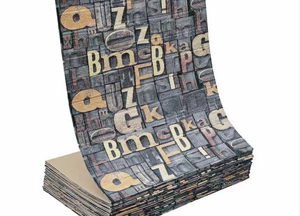 Antique Foam Brick Wallpaper