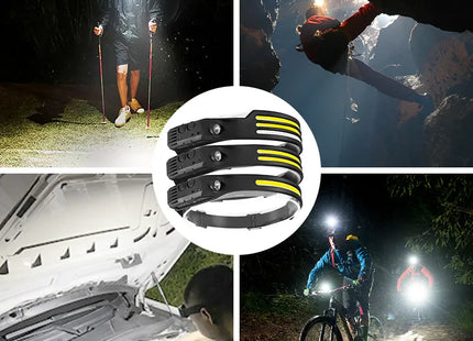LED Sensor Head Lamp