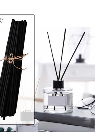 100Pcs Reed Diffuser Sticks Set 3mm 8inch Fiber Reed Diffuser Sticks Fragrance for Bedroom Office Bathroom Home
