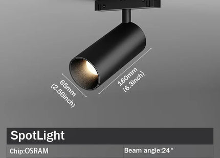 Modern Embedded Flexible Linear Fixture LED Spotlight