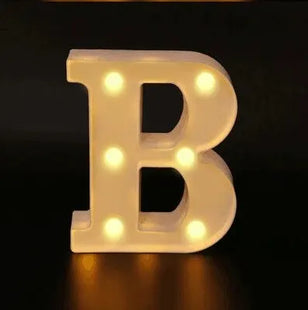 Alphabet LED Night Lights Number Letter Lamp