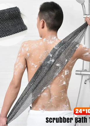 2PCS Japanese Washcloth Exfoliating Back Scrubber Towel Washed