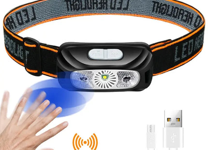 USB Head Flashlight