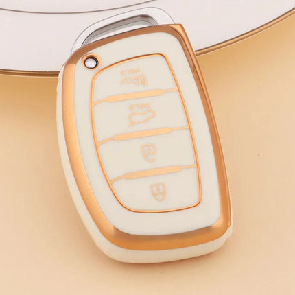 3 4 Button TPU Car Smart Key Case Cover