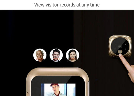 Doorbell with Wireless Monitor Live Night Vision for Home Office