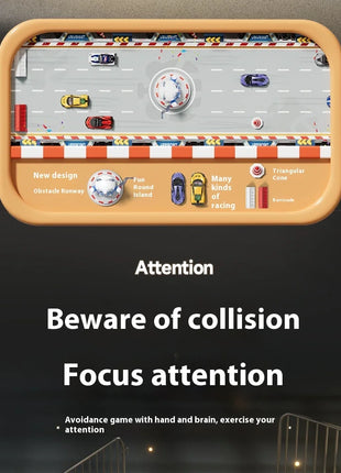 2024 Racing Adventure Children'S Steering Wheel Electric Desktop Game Console Evasion Simulation Driving Toy